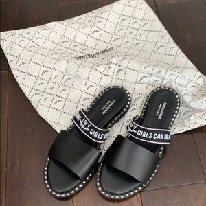 Zadig & Voltaire Leather Sandals